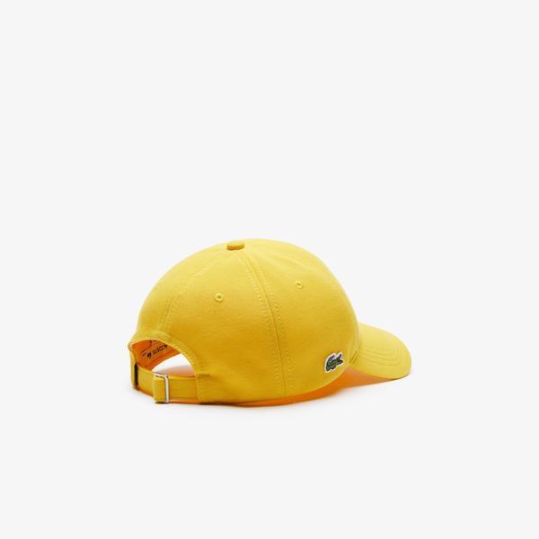 Lacoste SPORT Erkek Sarı Şapka