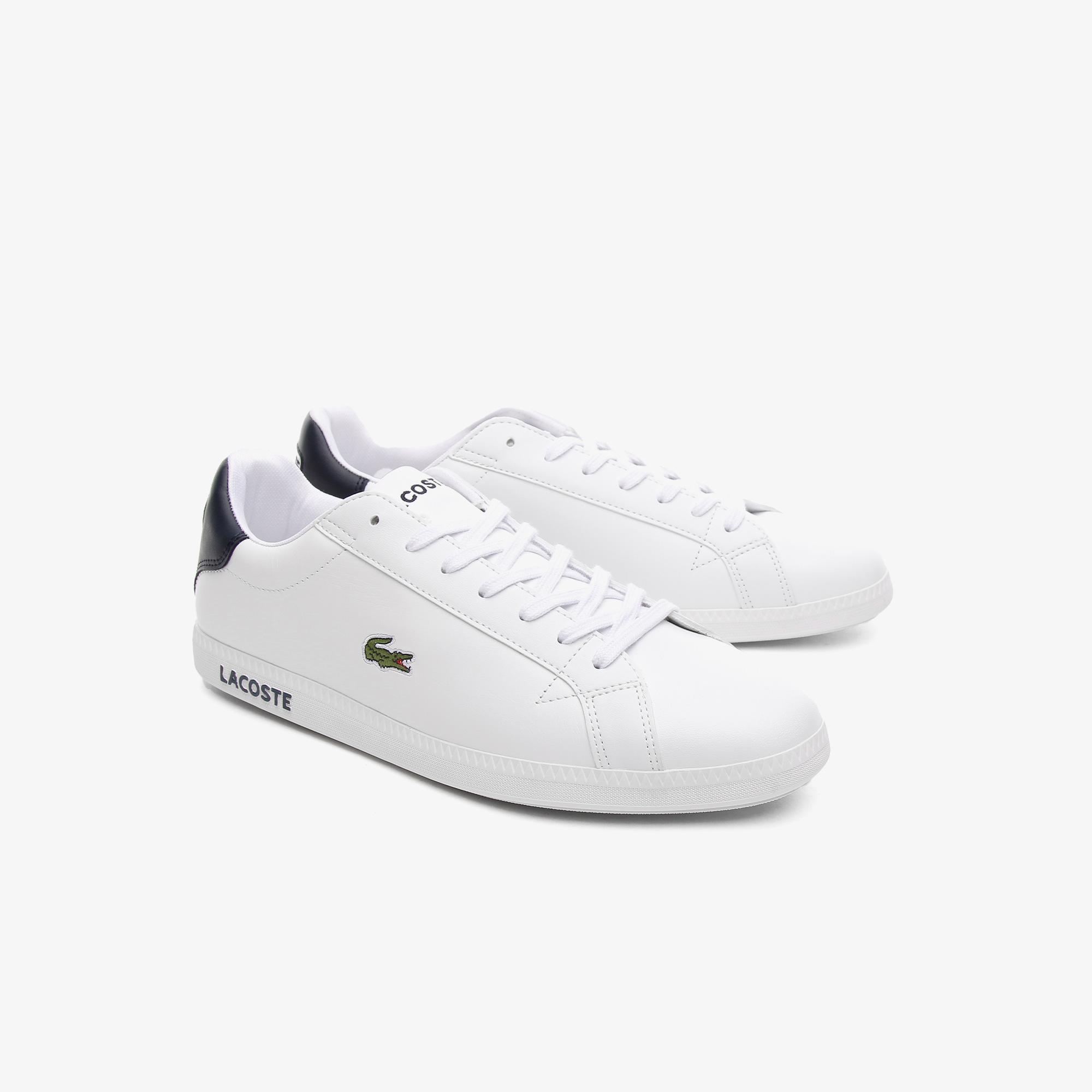 Lacoste Graduate Erkek Beyaz Sneaker. 4