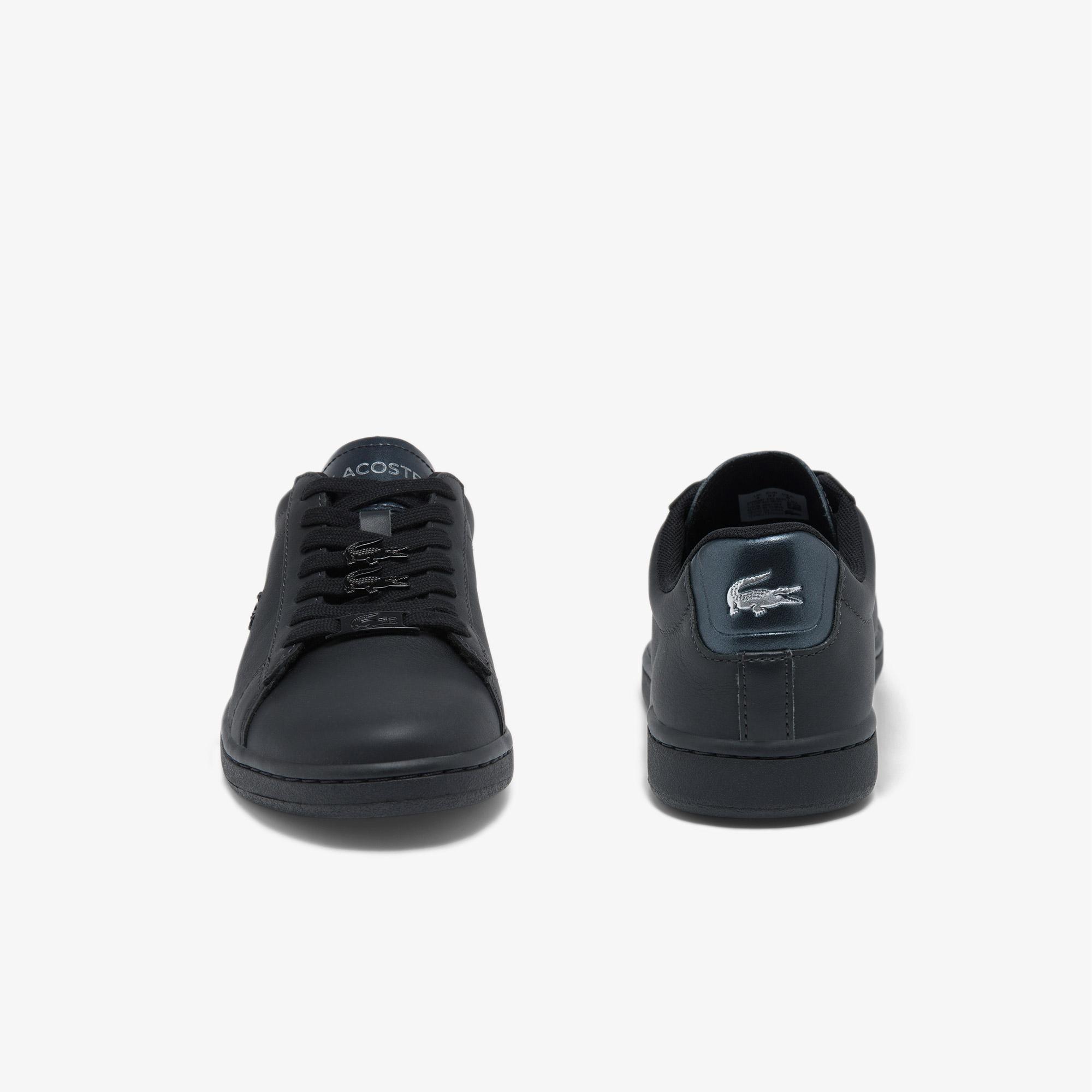 Lacoste Carnaby Evo 0521 1 Sfa Kadın Deri Siyah Sneaker. 7