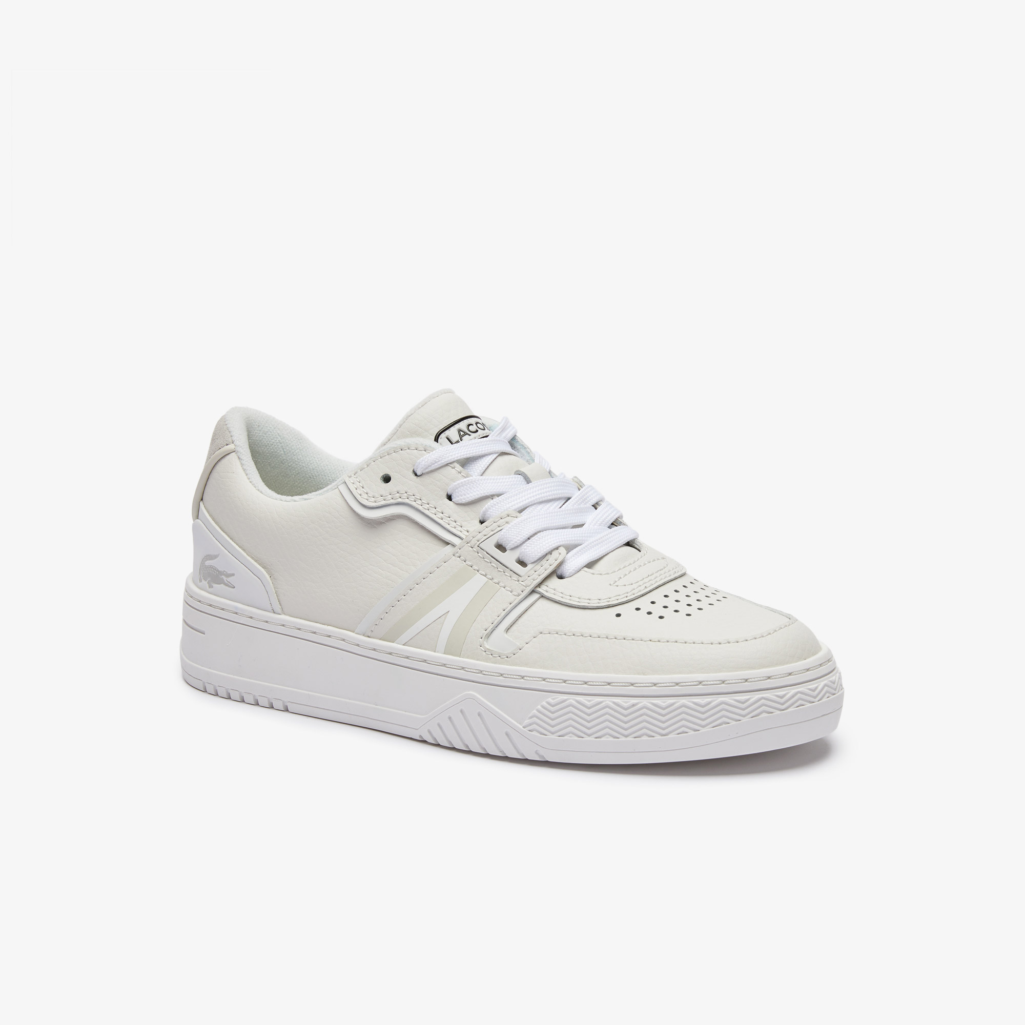 Lacoste L001 Kadın Beyaz Sneaker. 1