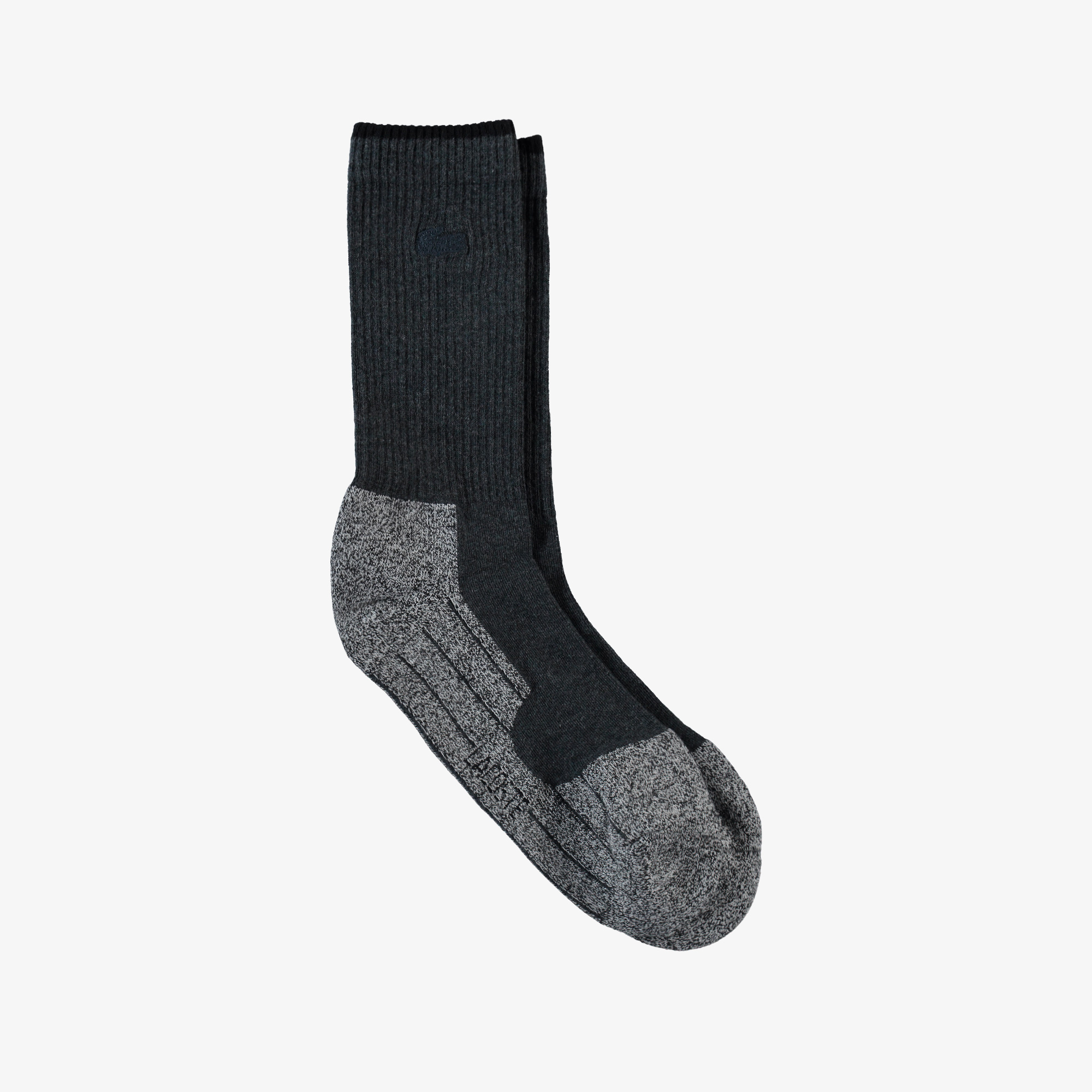 Lacoste Erkek Uzun Renk Bloklu Siyah Çorap. 2