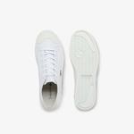 Lacoste Gripshot 0121 1 Cfa Kadın Deri Beyaz Sneaker
