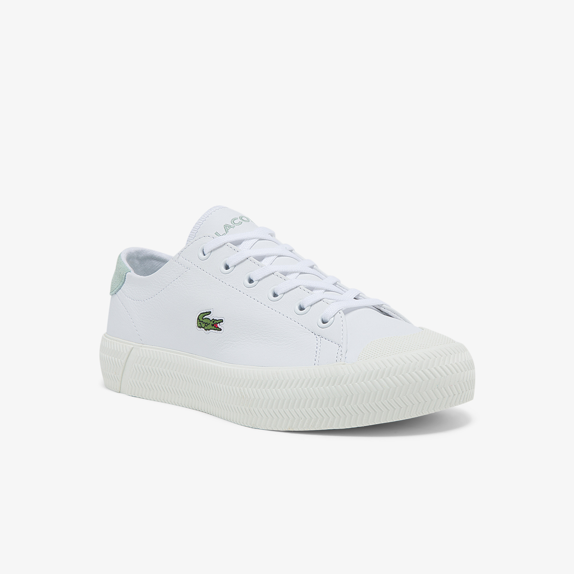 Lacoste Gripshot 0121 1 Cfa Kadın Deri Beyaz Sneaker. 1