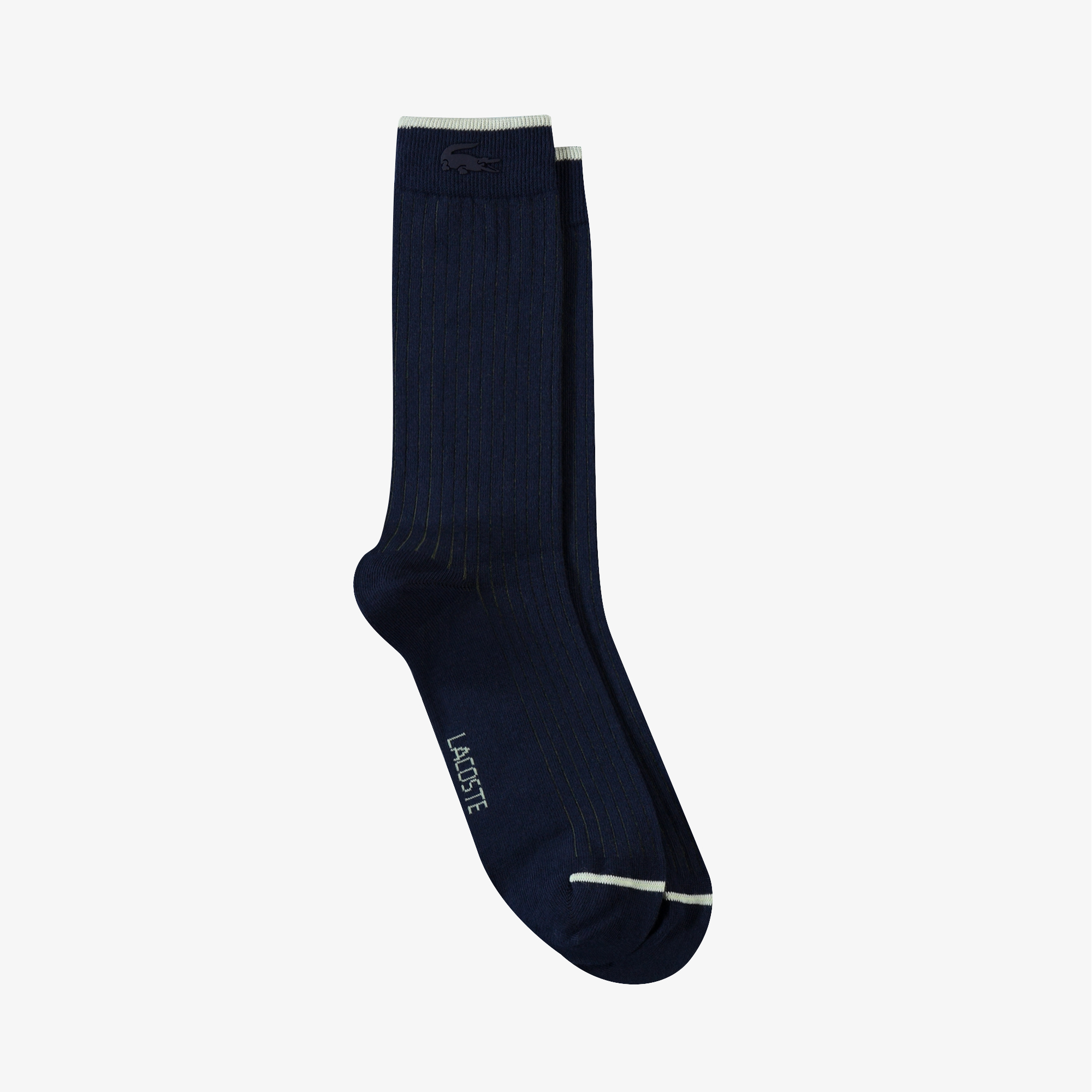 Lacoste Unisex Uzun Lacivert Çorap. 1