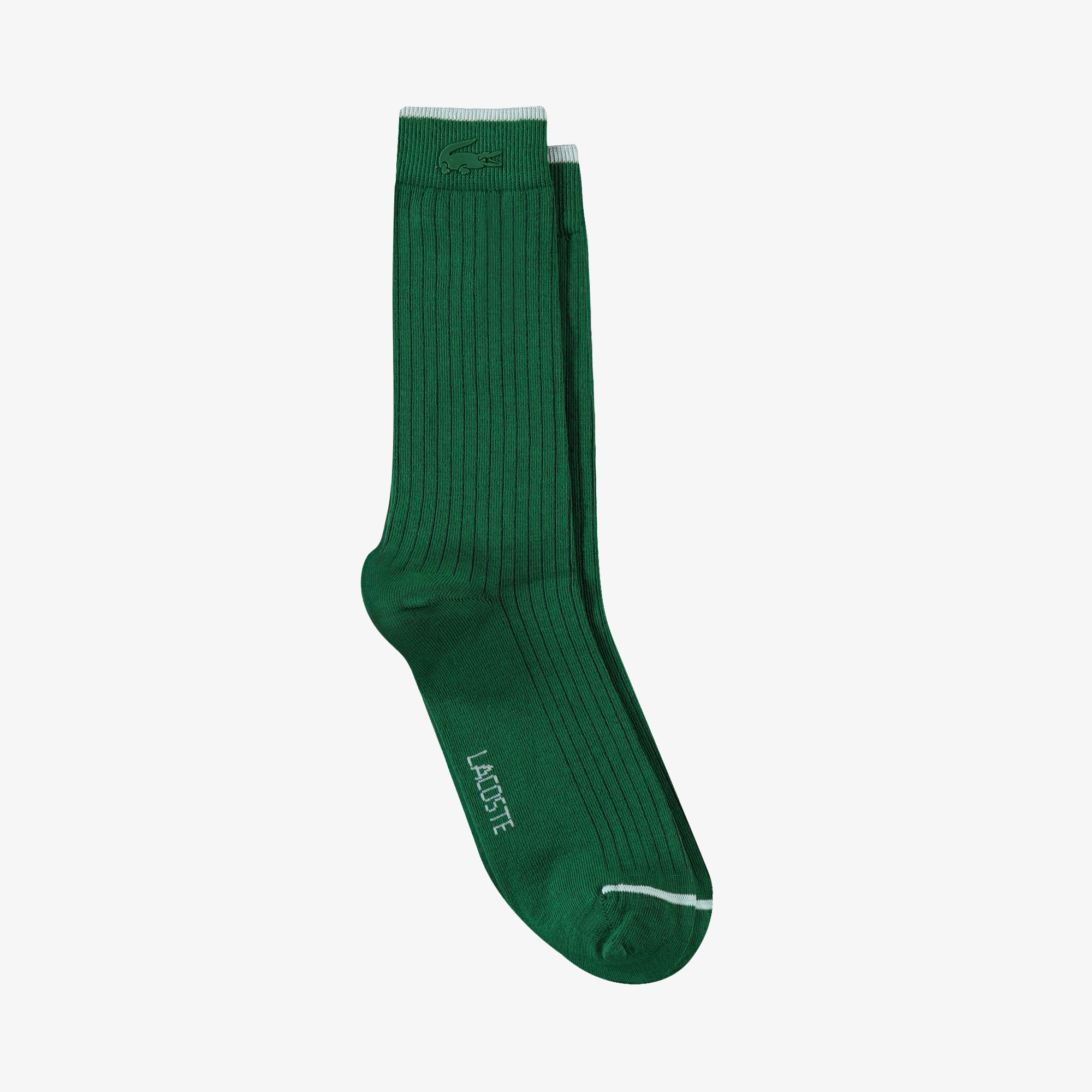 Lacoste Unisex Uzun Yeşil Çorap. 1