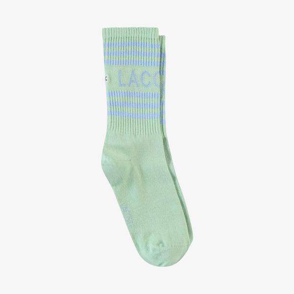 Lacoste Kadın Uzun Açık Yeşil Çorap