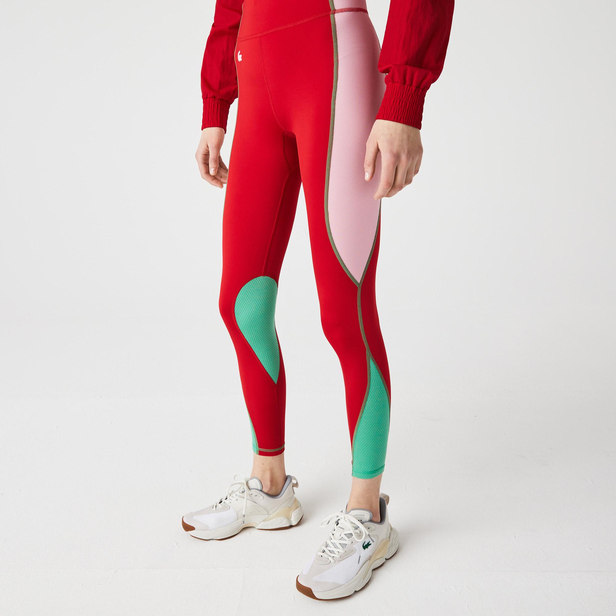 Lacoste Női SPORT színes blokkos kötött leggings nadrág. 3