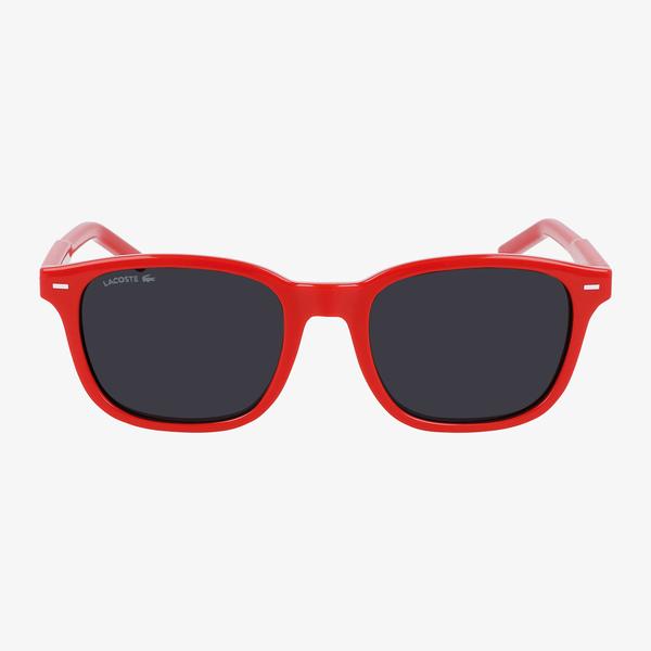 Lacoste Unisex Kırmızı Güneş Gözlüğü
