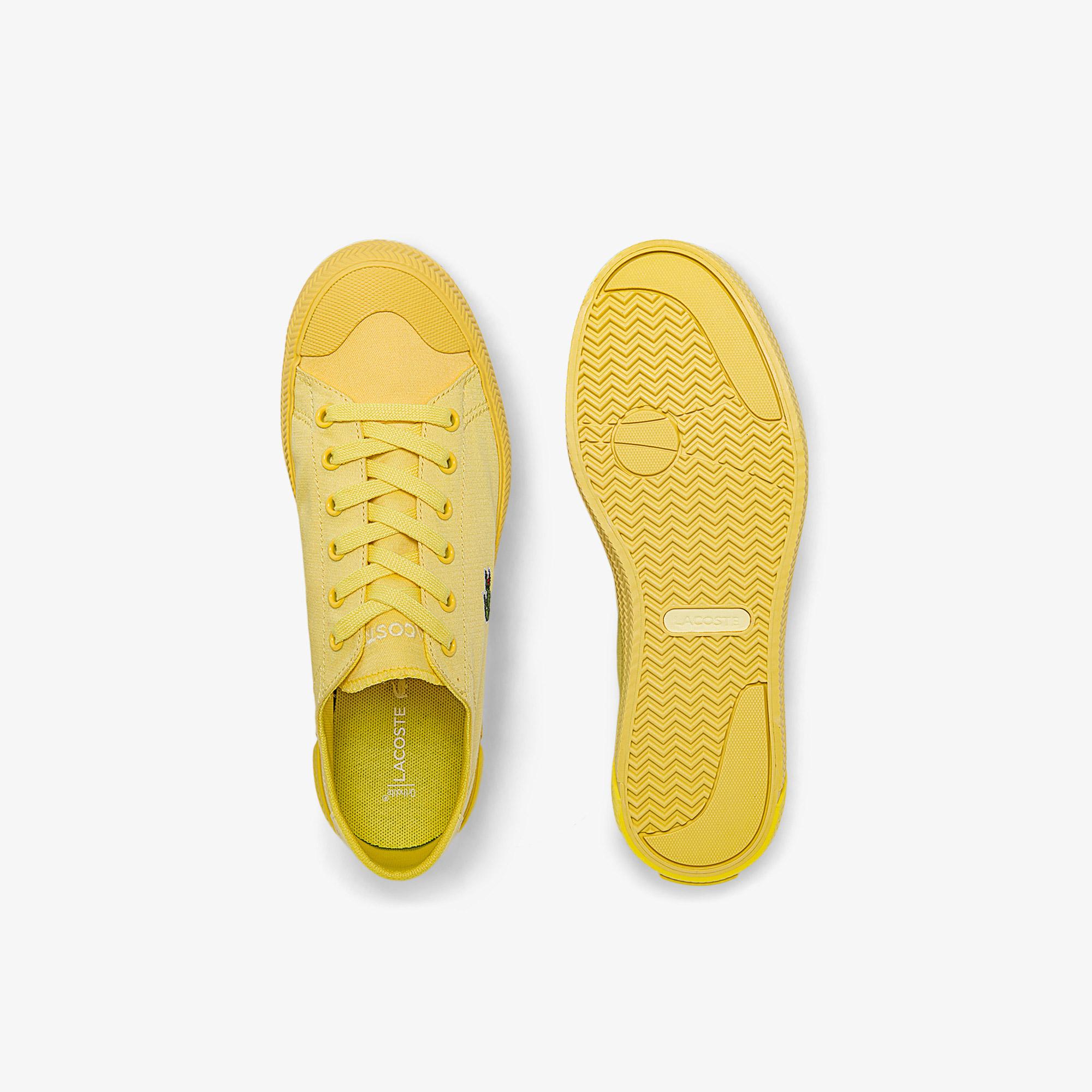Lacoste Gripshot Kadın Sarı Sneaker. 4