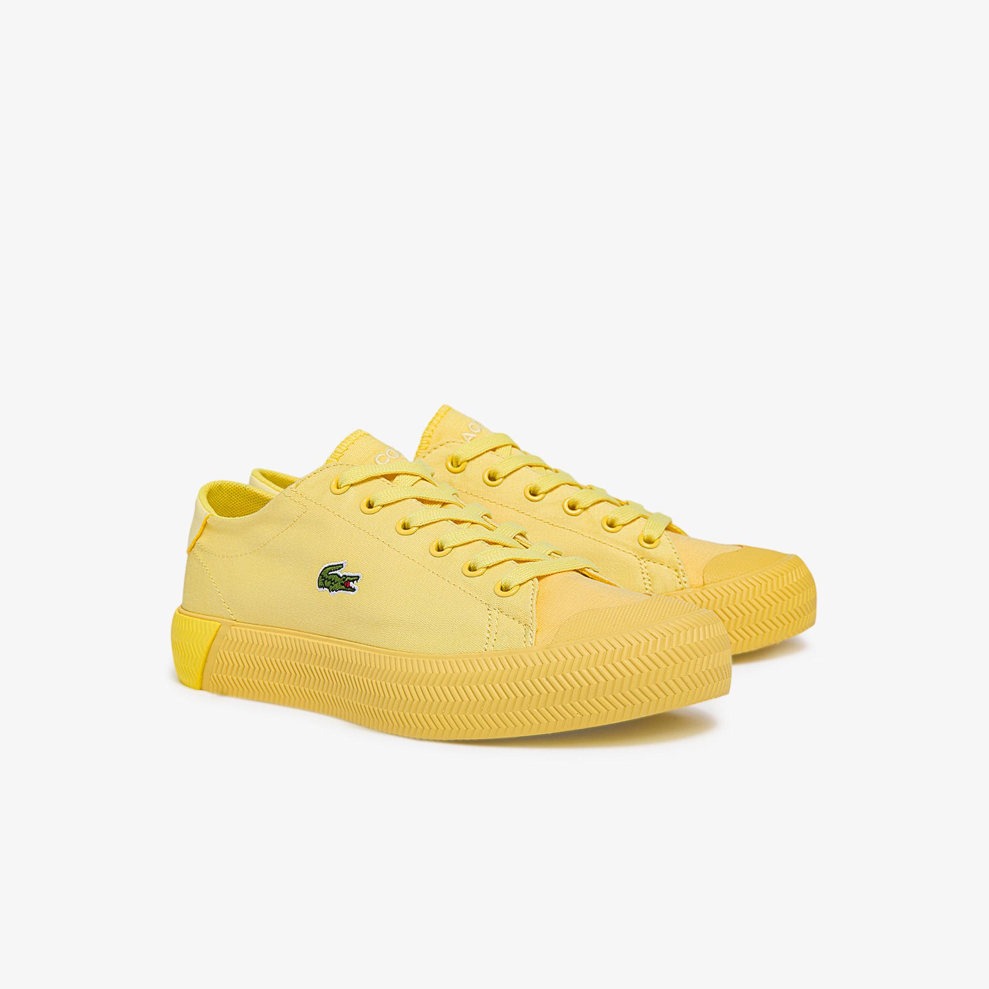 Lacoste Gripshot Kadın Sarı Sneaker. 1