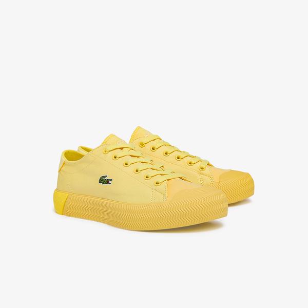 Lacoste Gripshot Kadın Sarı Sneaker
