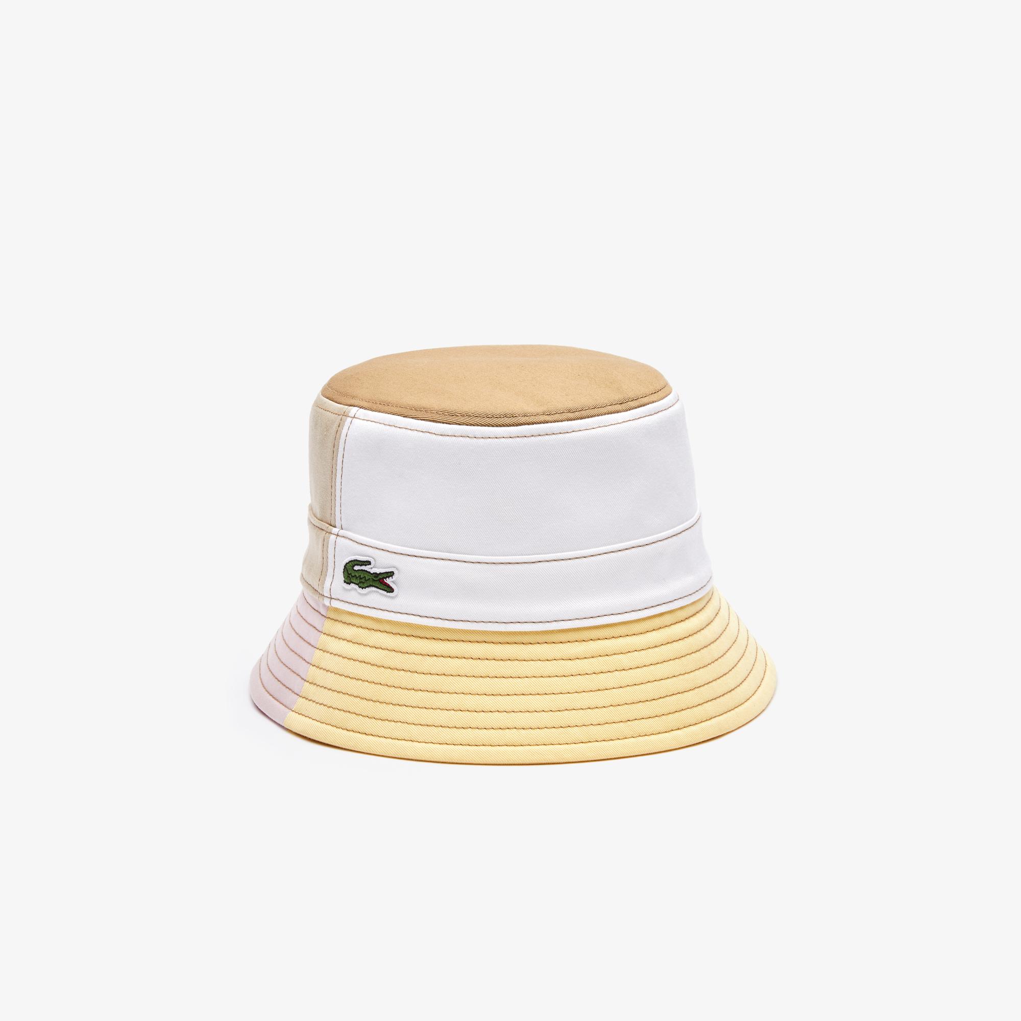 Lacoste Kadın Renk Bloklu Kahverengi Şapka. 2