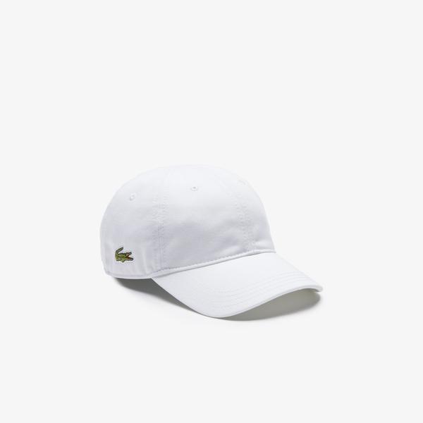 Lacoste Unisex Beyaz Şapka