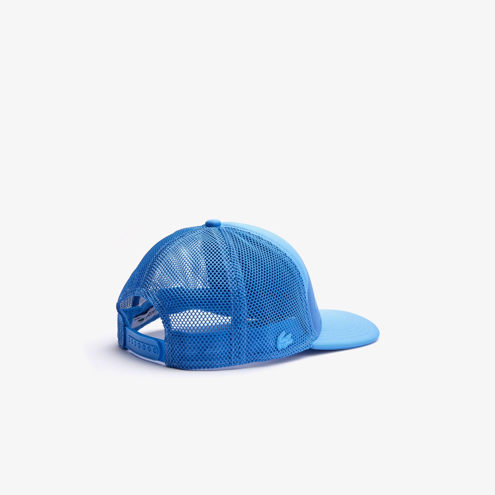 Lacoste Unisex Baskılı Mavi Şapka. 3