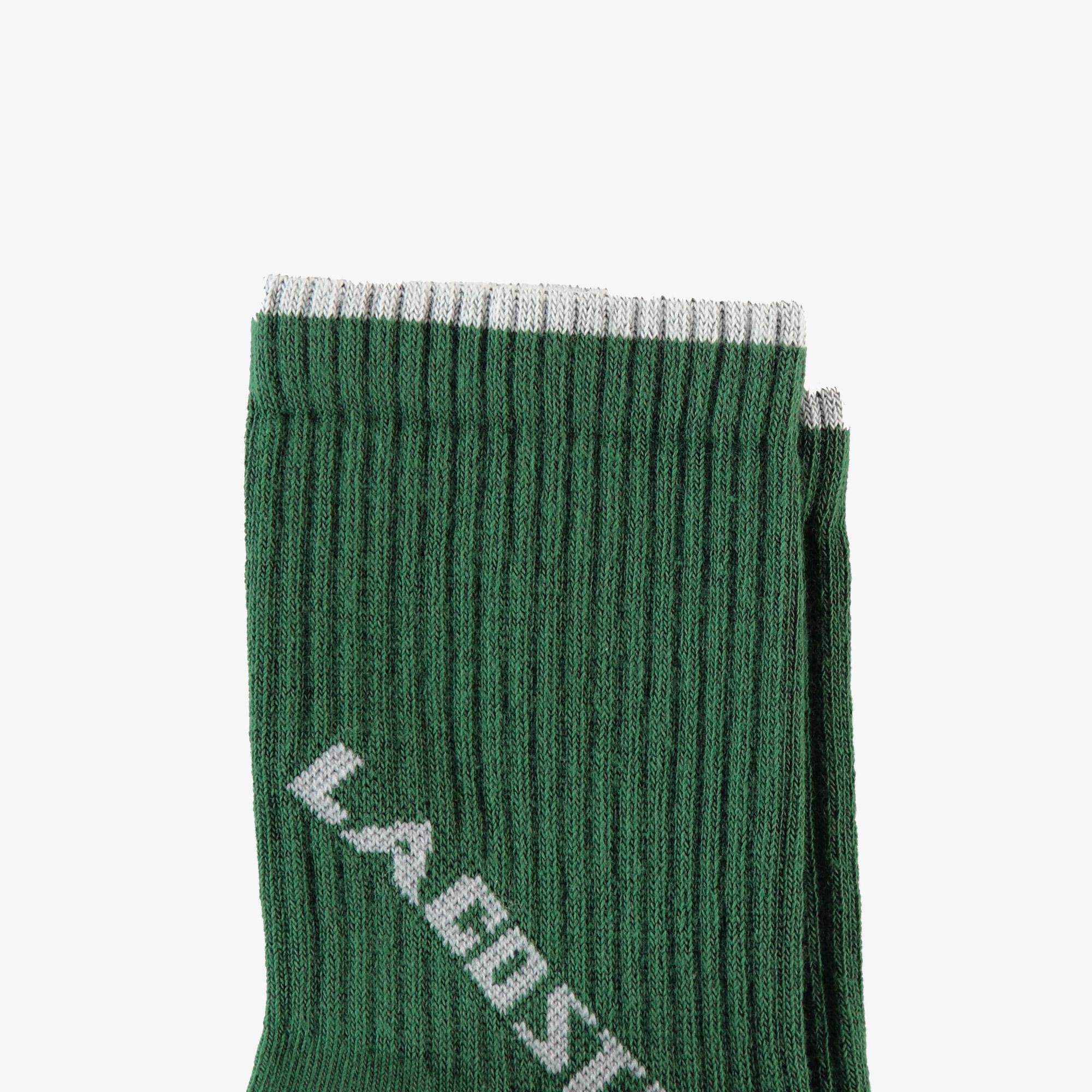 Lacoste Erkek Renk Bloklu Yeşil Çorap. 3