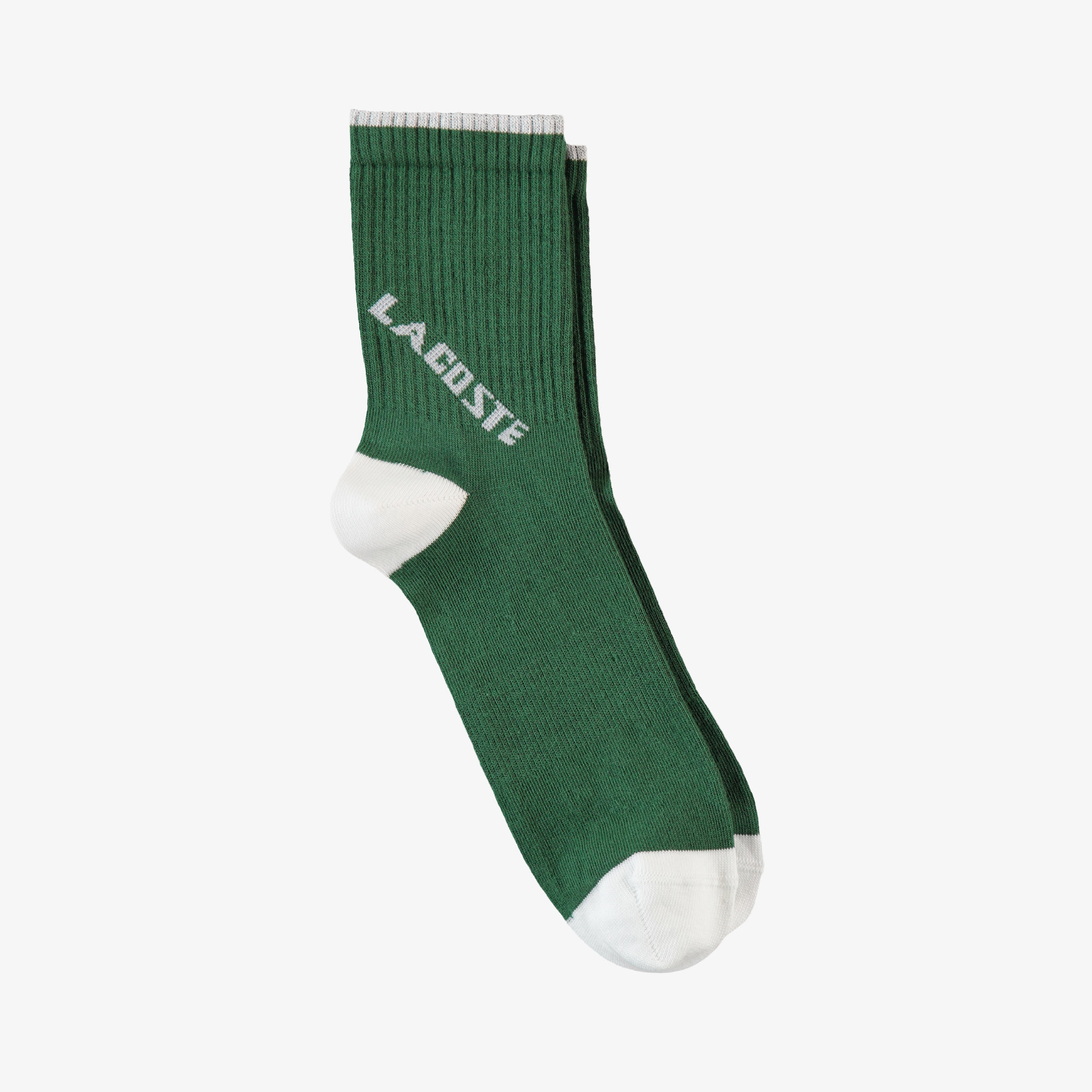 Lacoste Erkek Renk Bloklu Yeşil Çorap. 1
