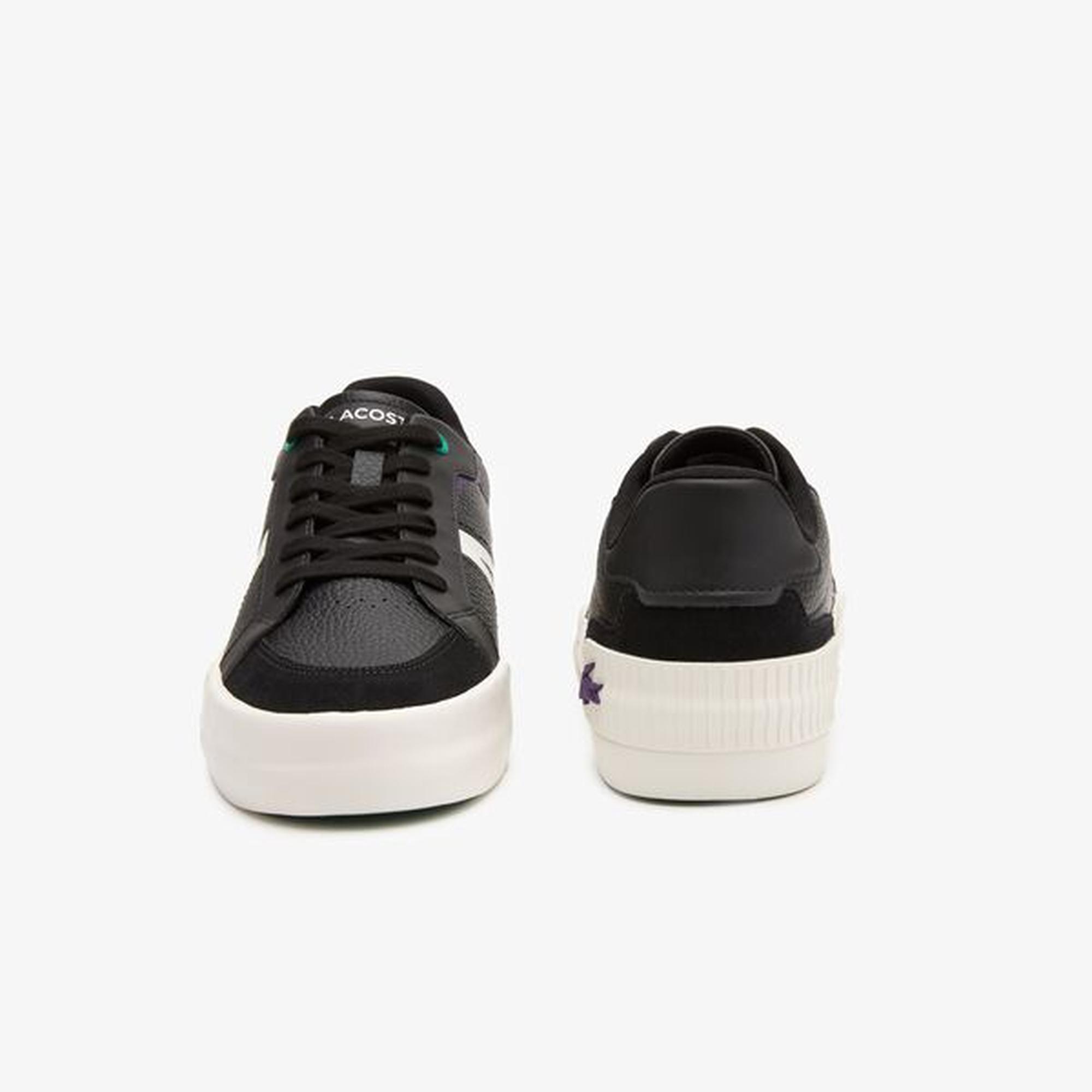 Lacoste L004 Erkek Siyah Sneaker. 4