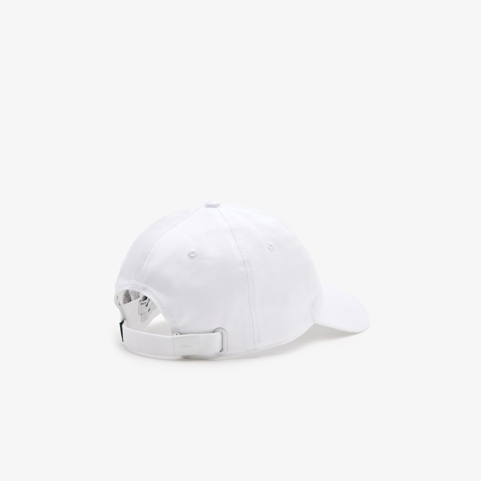 Lacoste Unisex Beyaz Şapka. 3