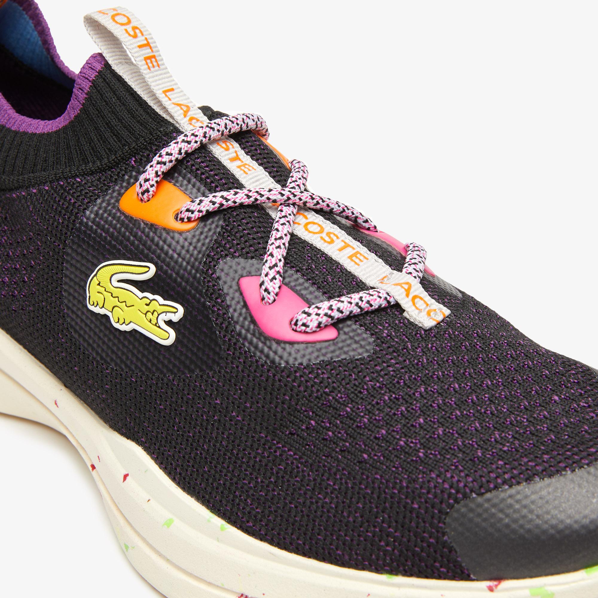 Lacoste SPORT Run Spin Eco Kadın Siyah Sneaker. 7